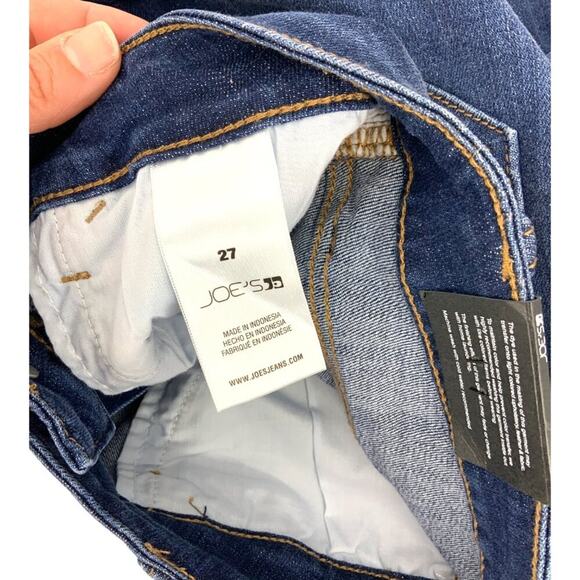 Joe's Jeans Lara Mid Rise Straight Ankle Jeans Size 27 NWT $189 MSRP - Picture 4 of 7